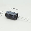 CAPACITOR ELECTROLITICO TIPO RADIAL 33UF 250V.                           CE-33/250V