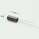 CAPACITOR ELECTROLITICO TIPO RADIAL 4.7UF 35V                          CE-4.7/35V