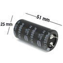 CAPACITOR ELECTROLITICO TIPO RADIAL 6800UF 50V..                    CE-6800/50V