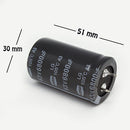 CAPACITOR ELECTROLITICO TIPO RADIAL 6800UF 63V.                     CE-6800/63V