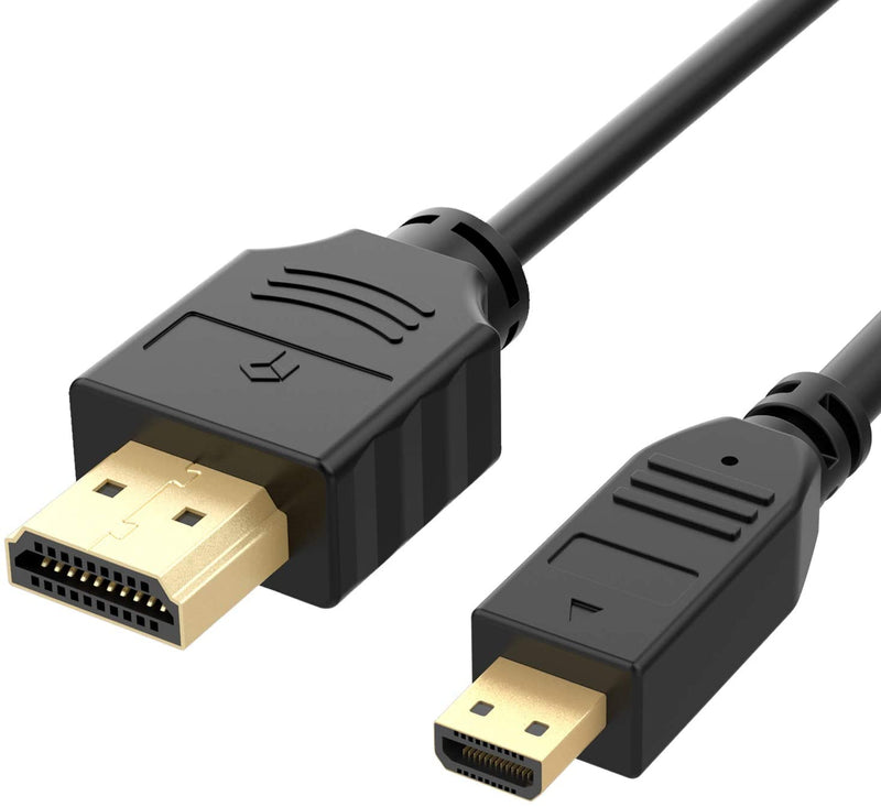 CABLE HDMI MICRO / HDMI PVC BK 1.8 MTS CG-158