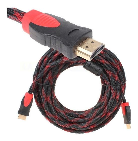 CABLE HDMI / HDMI REFORZADO HD 10 MTS.                    CG-171.