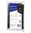 44322 CINCHO DE PLASTICO NEGRO 18Cm LARGO.                           CIN-1820N