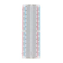 PROTOBOARD 1 BLOQUE 2 TIRAS 830 PUNTOS.                            CL-110.