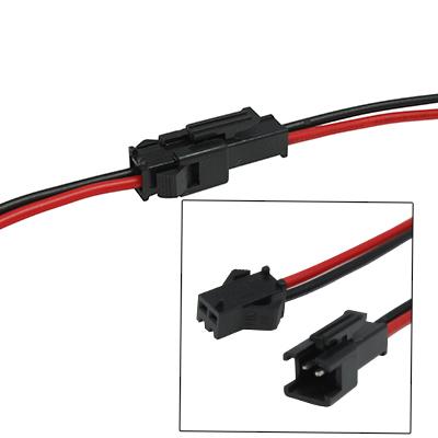 CONECTOR USO INTERIOR MACHO-HEMBRA 2 PINES