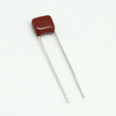 CAPACITOR DE POLIESTER METALIZADO 100nf 100V   CP-.1/100V