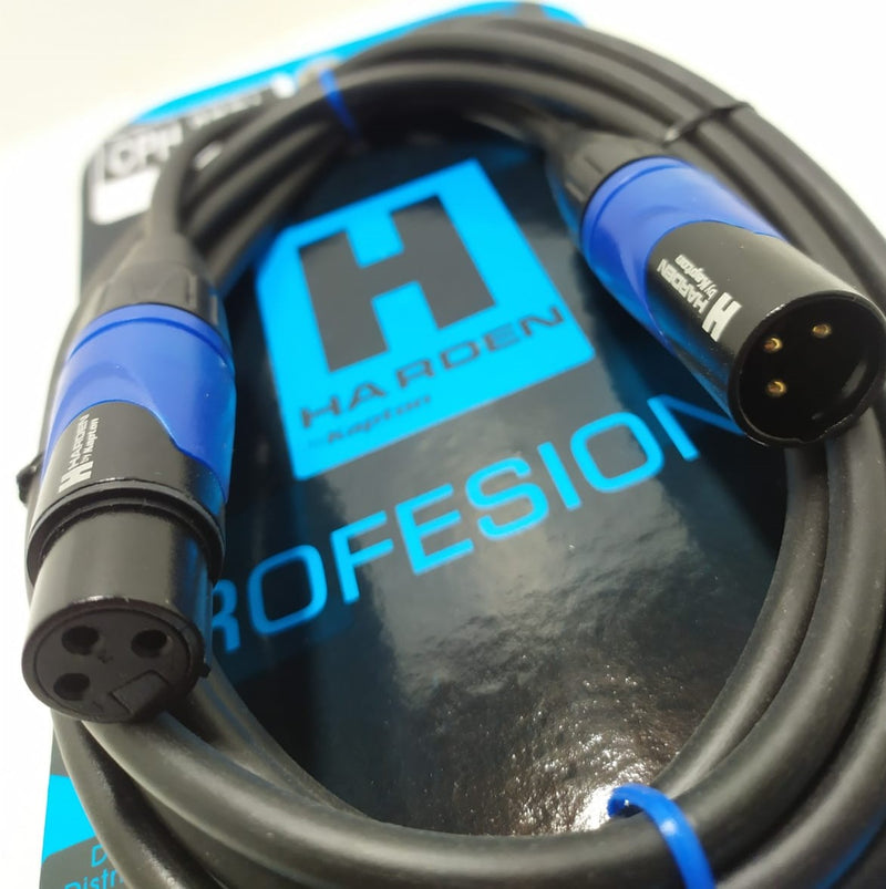 EXT DE PLUG A JACK CANNON AZUL 3M HARDEN.               CPH-27BL.