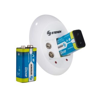 CARGADOR DE BATERIAS DE 9V NiMH Y NiCd C/ 2 BAT9V.                         CRG-250
