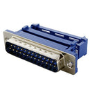 CONECTOR DB-25 MACHO PARA CABLE PLANO.                           DB-25P/CP.