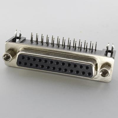 CONECTOR DB-25 HEMBRA P/ CIRCUITO IMPRESO ANGULO DB-25SAR