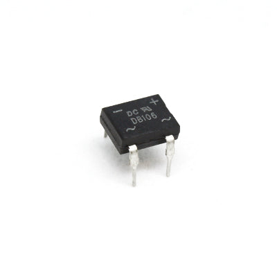 PUENTE RECTIFICADOR TIPO DIP 1A/600V.       DB 106