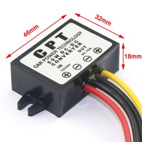 CONVERTDOR DC-DC 24V/12V A 5VCD 10A 50W DCDC-24-5/10A