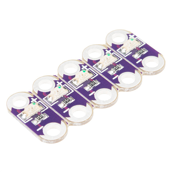 LILYPAD LED YELLOW (5PCS)