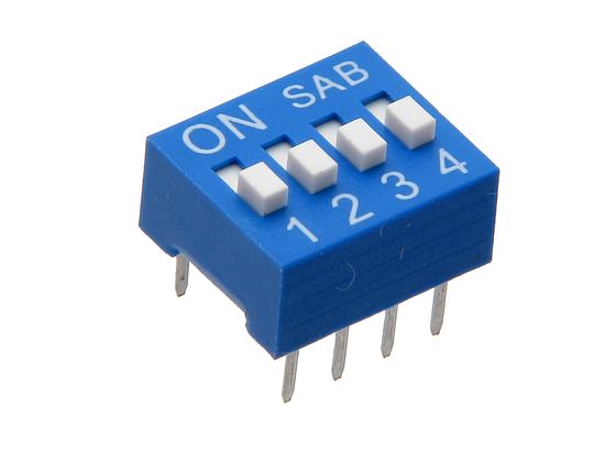 DIP SWITCHDE 4 POSICIONES DIP-4