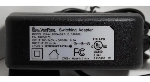 ELIMINADOR VERIFONE 9V / 1A DSA-12PFA-09