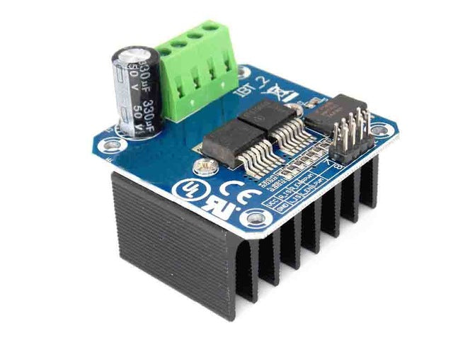DRIVER  BTS7960 PARA MOTOR 43 AMPS.                             DRIVER- BTS7960.