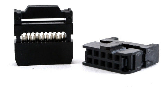 CONECTOR PARA CABLE PALNO DE 10 VIAS.      FCN 10.