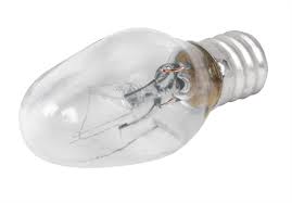 FOCO 7W BASE E12 TRANSPARENTE 120V.      FI-50T.