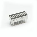 BARRA DE LED COLOR VERDE 10 SEGMENTOS. GMGX-10D