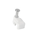 48277 GRAPA PARA CABLE PLANO 5 mm BLANCA.                          GPL-5B