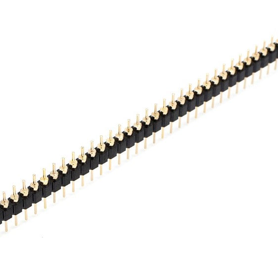 HEADER EN TIRA RECTO PIN REDODNDO 1X40 HEADER-1PR
