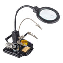 ESTACION DE SOLDAR CON LUPA DE 2.5X.                      HER-725NE