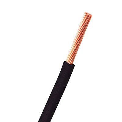 METRO DE CABLE PARA FUENTE CALIBRE 8 NEGRO.                    HKP-8BK.