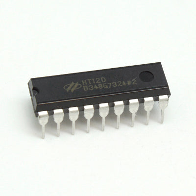 DECODER 2-12  8 DIRECCIONES 4 BITS DE DATOS.                 HT 12D.