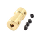 COPLE DE LATON 20mm PARA EJES DE 2mm A 2mm