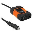 10447 INVERSOR DE CORRIENTE 100 WATTS 12A 1 CONTACTO Y 2 USB.                        INCO-100