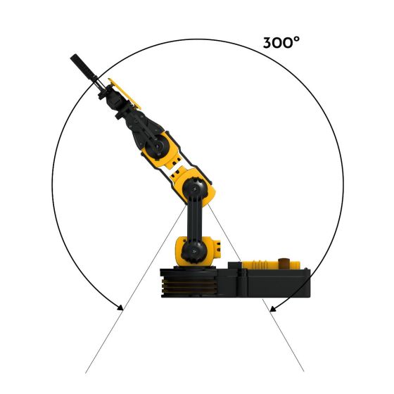 KIT DE BRAZO MECANICO P/ ARMAR C/ CONTROL REMOTO.      K-680.
