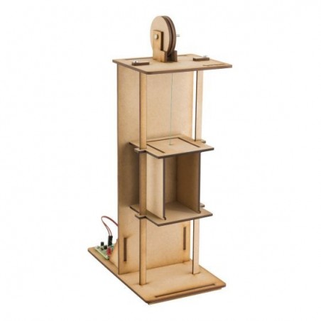 KIT PARA ARMAR UN ELEVADOR DE MDF.   ME-EE20.