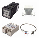 KIT CONTROL DE TEMPERATURO PID     REX-C100FK02-V*AN