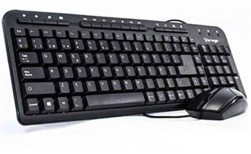KIT DE TECLADO Y MOUSE CONEXION USB MARCA VORAGO