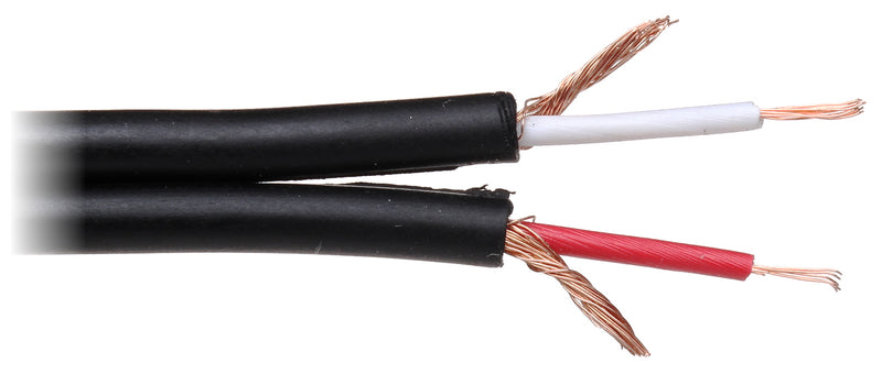 METRO DE CABLE CALIBRE 20 100% COBRE P/AUDIO RCA.                    KMC-243.