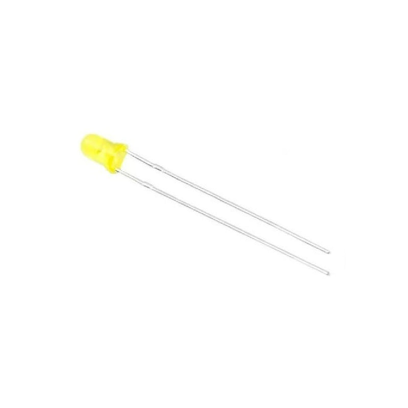 LED DE 3mm COLOR AMARILLO CLARO LED-AM