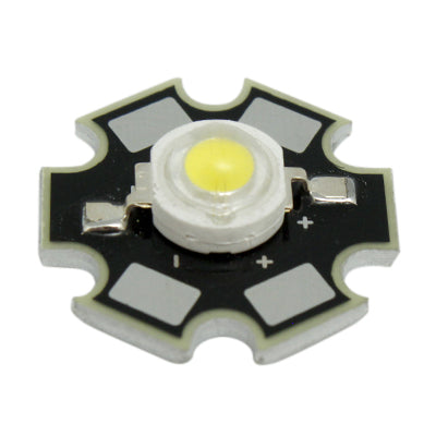 LED DE POTENCIA 1 W BLANCO PURO ULTRA BRILLANTE 100ML LED-P1W100-120/4