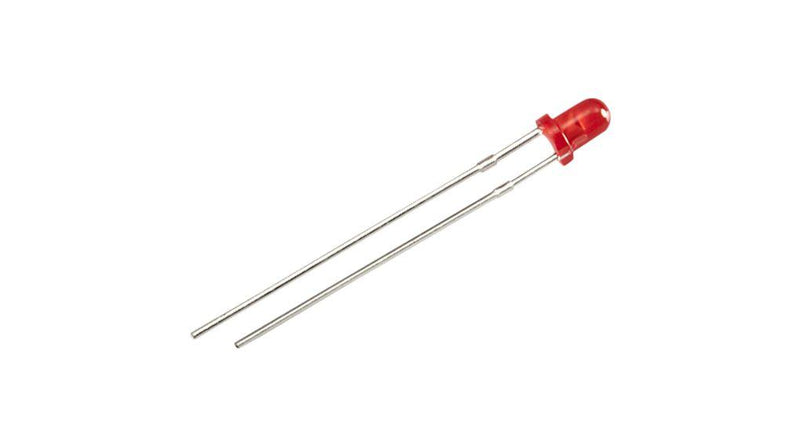 LED DE 3mm COLOR ROJO CLARO LED-RM