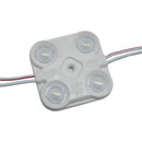 MODULO 4 LED 2835 BLANCO FRIO 12V 170mA 2W OPTICA ESPECIAL.                      LMT-2835-CW4-414.