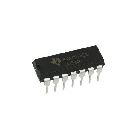 AMPLIFICADOR OPERACIONAL BAJA POTENCIA CUADRUPLE.                       LM 324N.