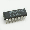 CUATRO COMPARADORES DE 1 SOLA FUENTE.                             LM 339N