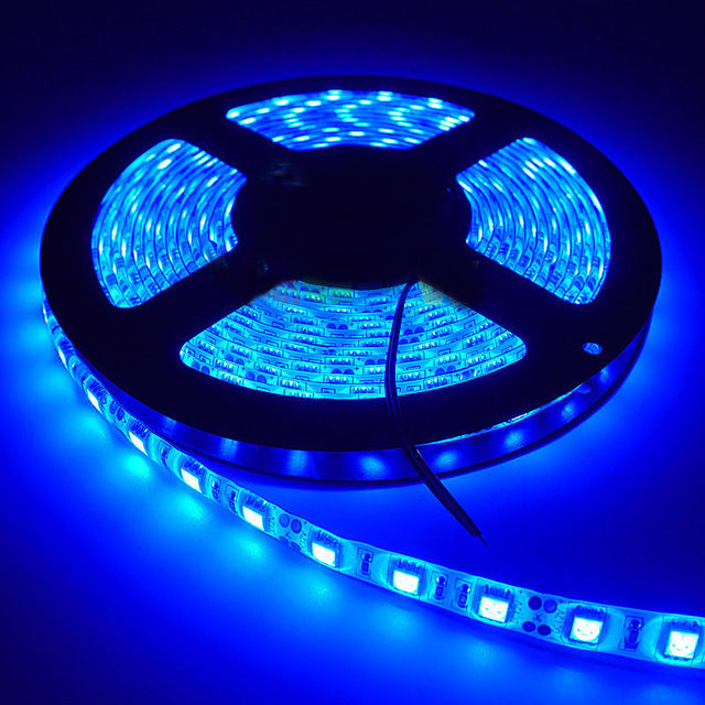 METRO DE TIRA DE LED 5050 COLOR AZUL 12V LTS-566