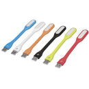 LAMPARA LED 1W USB  FLEXIBLE (46865).                          LUZ-USB