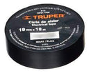 12500 INTA DE AISLAR TRUPER COLOR NEGRO 18m x19mm ESPESOR .18mm.                          M-33.