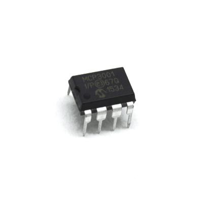 ADC 10 BIT 2.7V INTERFACE SP.                        I MCP 3001-I/P
