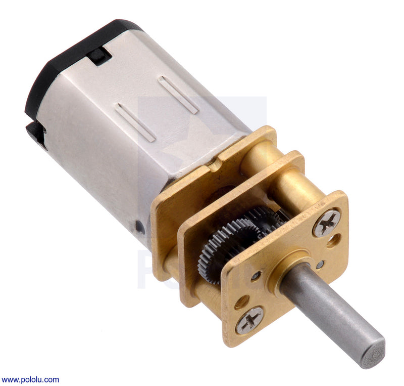 MICRO MOTORREDUCTOR 5:1 HP 6V 6100 RPM, 120 mA 0.11 kgcm 1.6A    MOT-1000