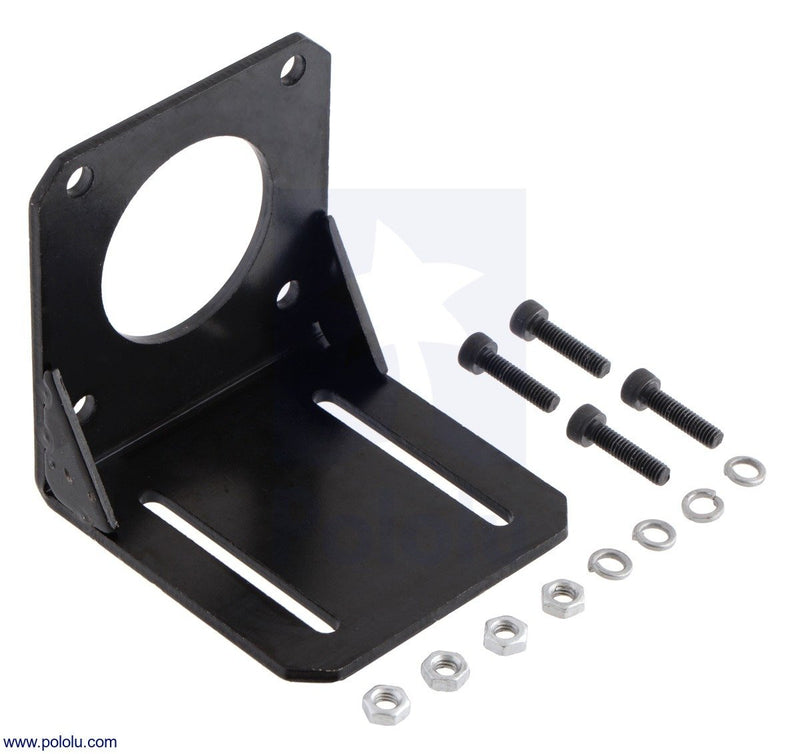 SOPORTE EN L DE ACERO PARA MOTORES PASO A PASO NEMA 23 MOT-2258