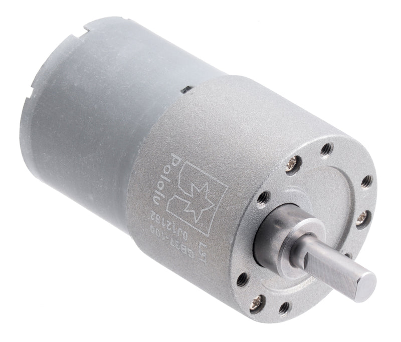 MOTORREDUCTOR 100:1  37Dx57L 12V 100RPM 200mA  34Kg cm  5.5A