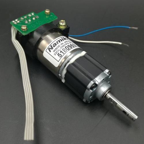 MOTORREDUCTOR C/ ENCODER 12VCD 80:1 16.5kg*cm  1.8A 120RPM MOT-22CL-3501PG8