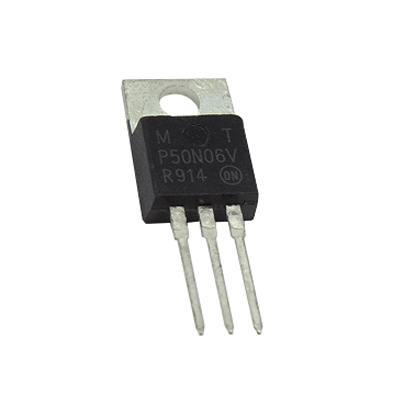 TRNASISTOR MOSFET C-N 50A/60V TO-220.      MTP50N06V.